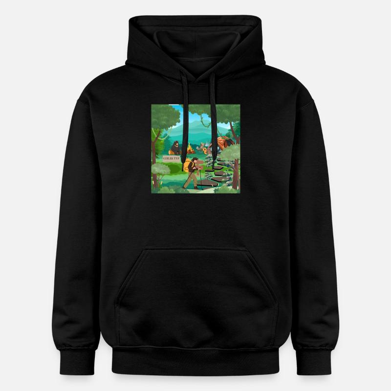 mec - Sweat à capuche Softstyle® Gildan Unisexe - noir