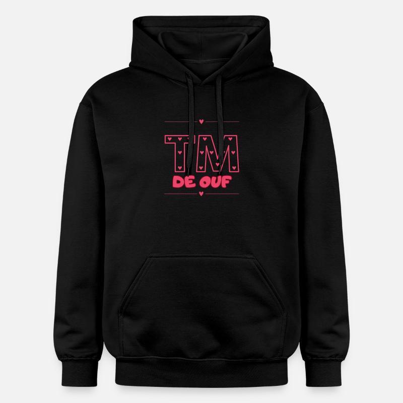 TM DE OUF - Sweat à capuche Softstyle® Gildan Unisexe - noir