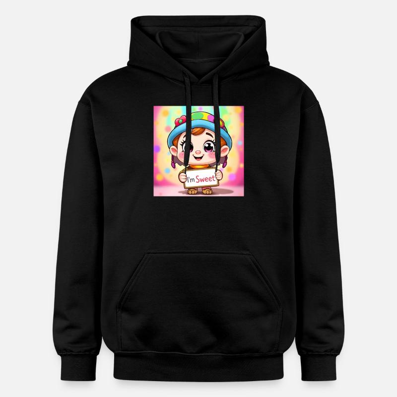 Doux E - Sweat à capuche Softstyle® Gildan Unisexe - noir