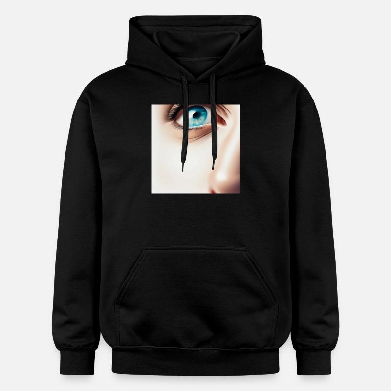 Visage - Sweat à capuche Softstyle® Gildan Unisexe - noir