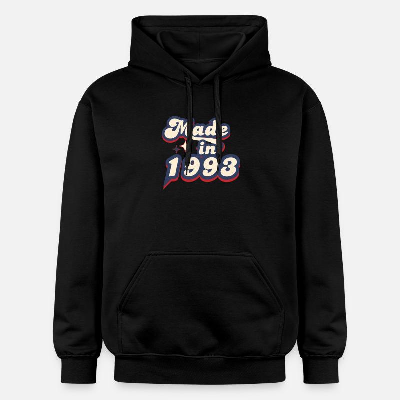Made in 1993 retro - Sweat à capuche Softstyle® Gildan Unisexe - noir