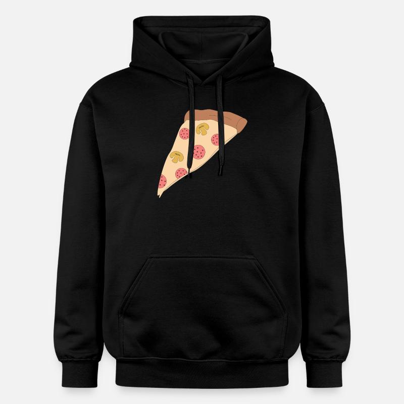 Pizza - Sweat à capuche Softstyle® Gildan Unisexe - noir