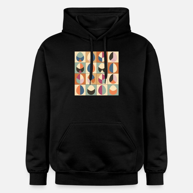 Easter Eggs Design No.01 - Gildan Unisex Softstyle® Midweight Hoodie - black
