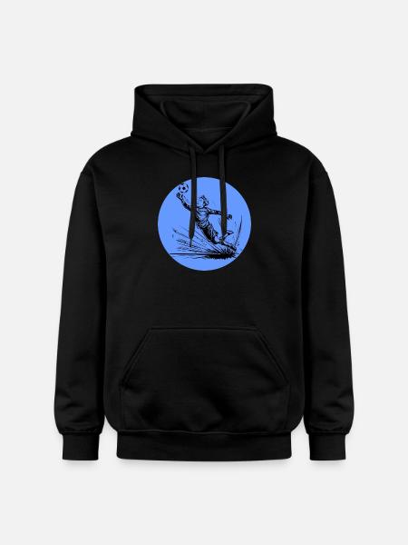 Goalkeeper - Gildan Unisex Softstyle® Midweight Hoodie - black
