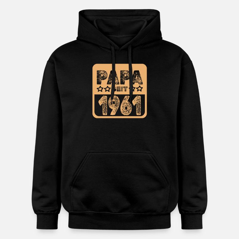 1961 - Sweat à capuche Softstyle® Gildan Unisexe - noir