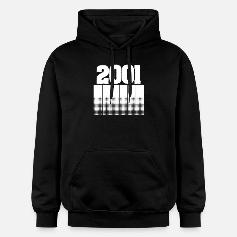 Né en 2001 - Sweat à capuche Softstyle® Gildan Unisexe - noir