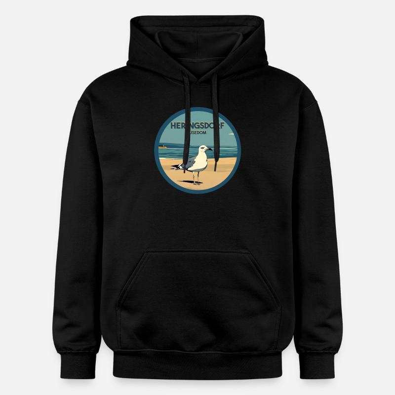 Heringsdorf - Sweat à capuche Softstyle® Gildan Unisexe - noir