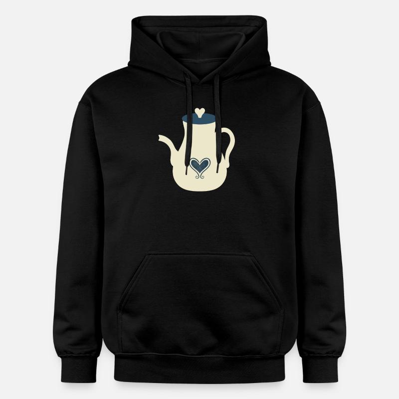 Théière - Sweat à capuche Softstyle® Gildan Unisexe - noir