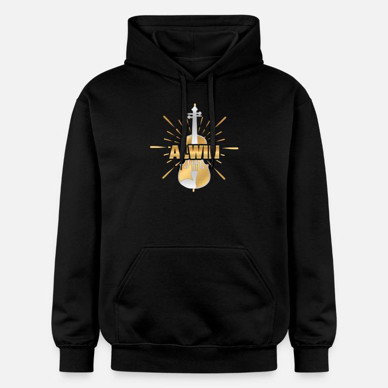 Alwin - Sweat à capuche Softstyle® Gildan Unisexe - noir