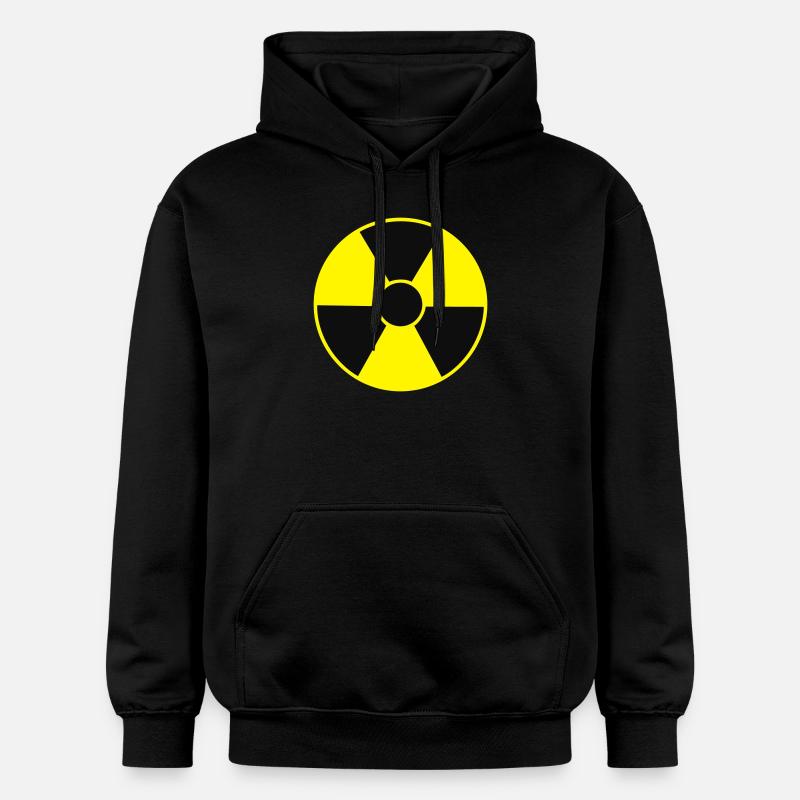 Radio Active Logo X2 FR - Sweat à capuche Softstyle® Gildan Unisexe - noir
