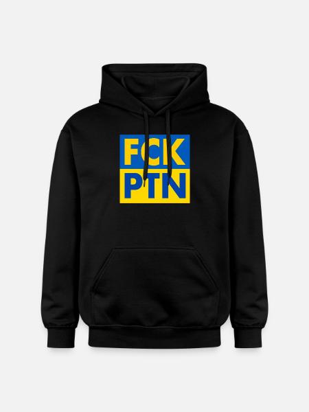 Fck ptn - Gildan Unisex Softstyle® Midweight Hoodie - black