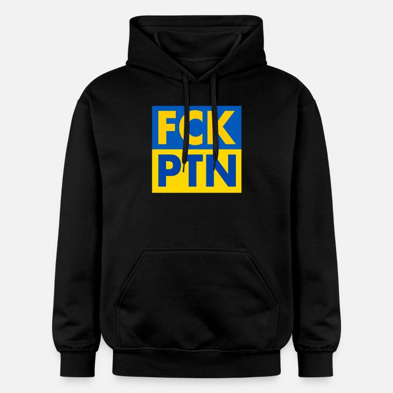 Fck ptn - Sweat à capuche Softstyle® Gildan Unisexe - noir
