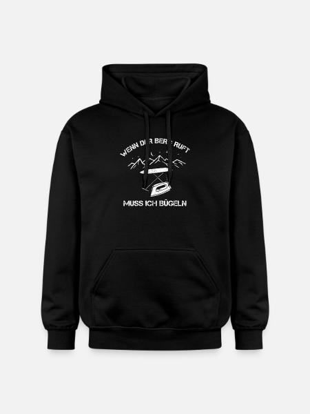 Extrembügeln - Gildan Unisex Softstyle® Midweight Hoodie - Schwarz