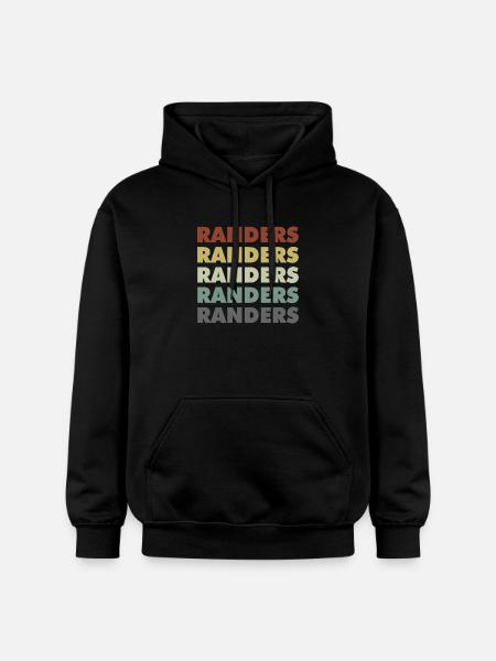 Randers - Denmark - Denmark - Scandinavia - Gildan Unisex Softstyle® Midweight Hoodie - black