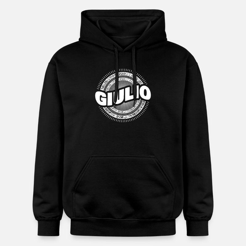 Giulio comme nom - Sweat à capuche Softstyle® Gildan Unisexe - noir