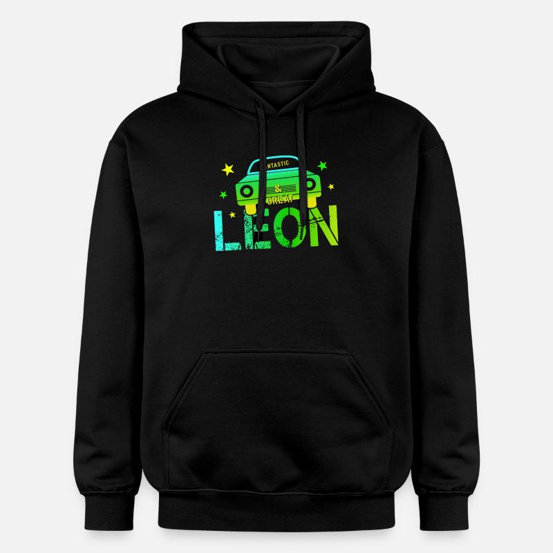Léon Anniversaire Léon - Sweat à capuche Softstyle® Gildan Unisexe - noir