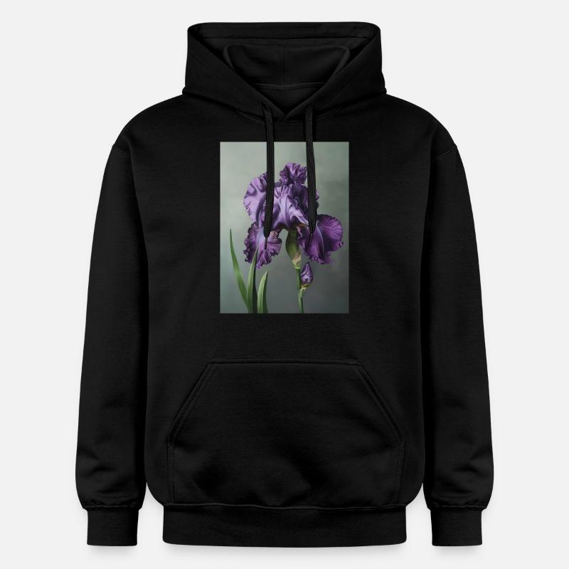 Iris FL 4 - Sweat à capuche Softstyle® Gildan Unisexe - noir