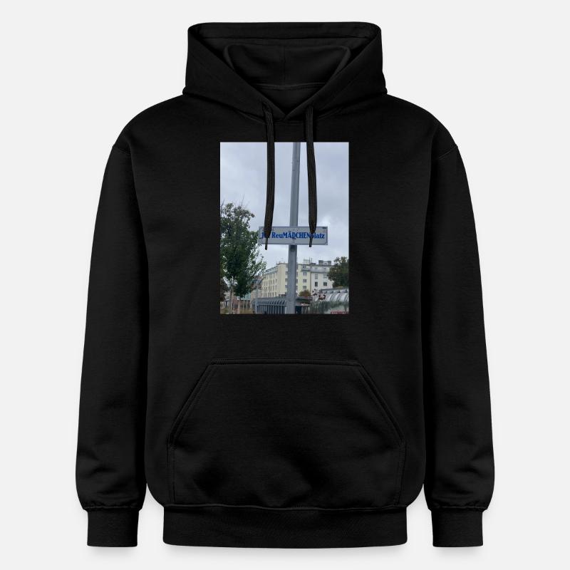 ReuMÄDCHENplatz - Sweat à capuche Softstyle® Gildan Unisexe - noir