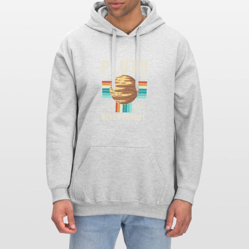 pluto never forget Graphic Gildan Unisex Softstyle® Midweight Hoodie