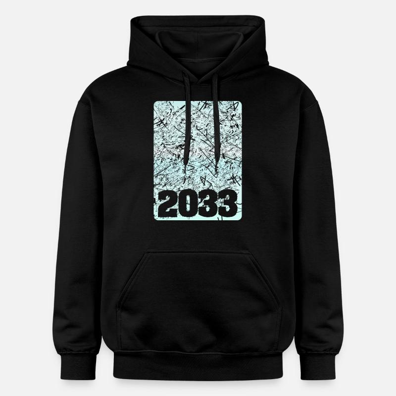 Numéro 2033 - Sweat à capuche Softstyle® Gildan Unisexe - noir