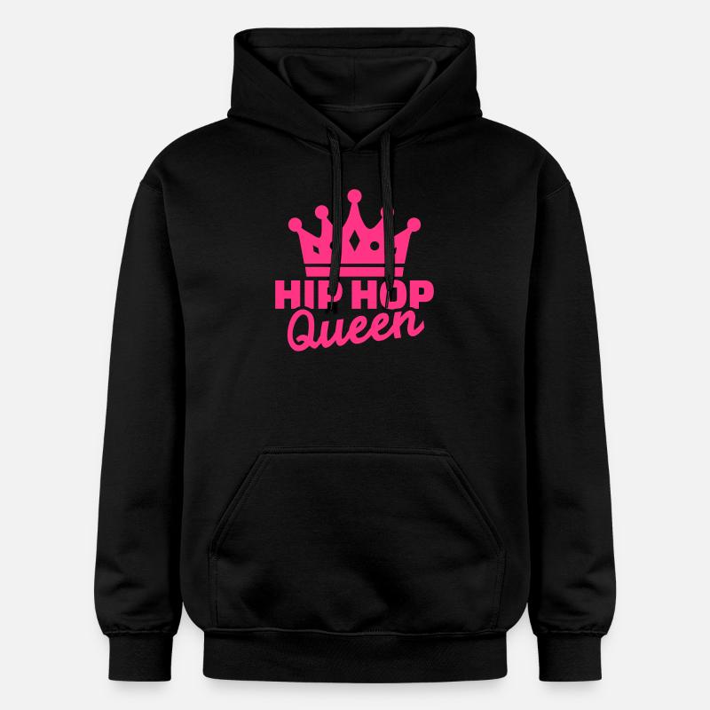 Hip hop queen - Sweat à capuche Softstyle® Gildan Unisexe - noir
