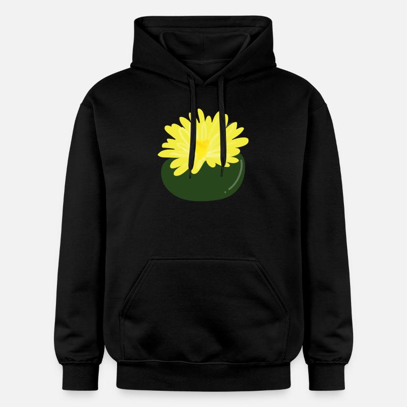 Fleur de Lithops1 - Sweat à capuche Softstyle® Gildan Unisexe - noir