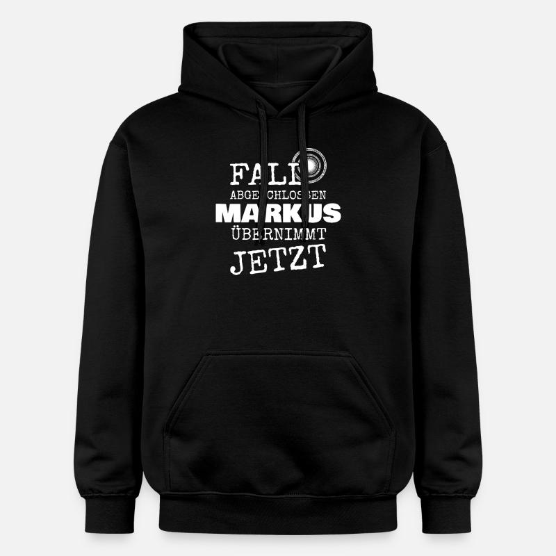 Cadeau pour Markus - Sweat à capuche Softstyle® Gildan Unisexe - noir