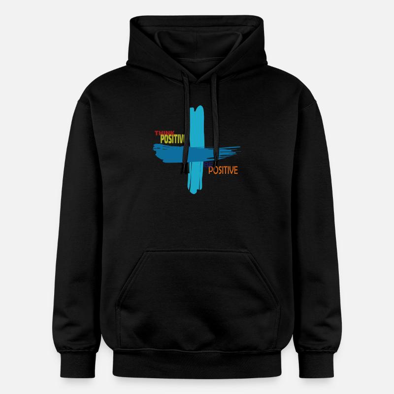 optimisme - Sweat à capuche Softstyle® Gildan Unisexe - noir