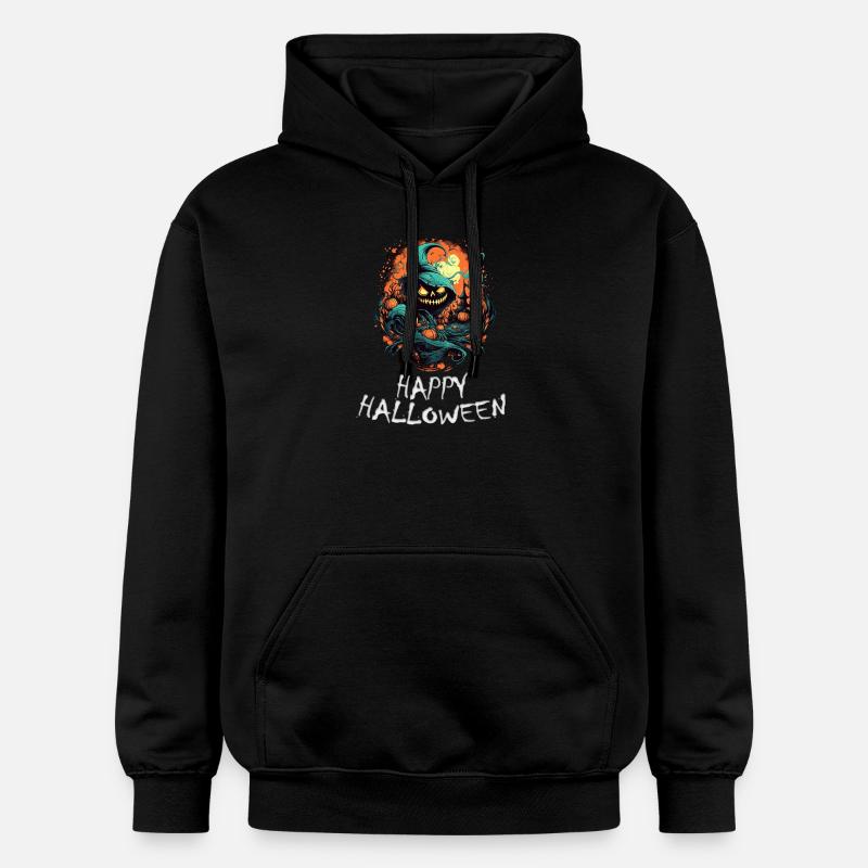 Halloween - Joyeux Halloween - Sweat à capuche Softstyle® Gildan Unisexe - noir