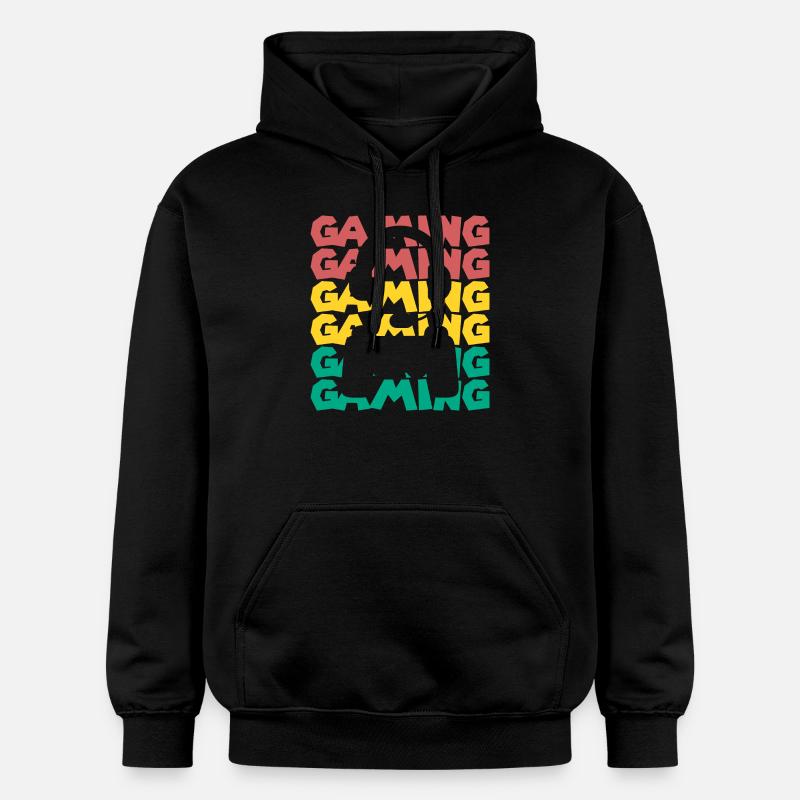 Jeux - Casque et manette - Sweat à capuche Softstyle® Gildan Unisexe - noir