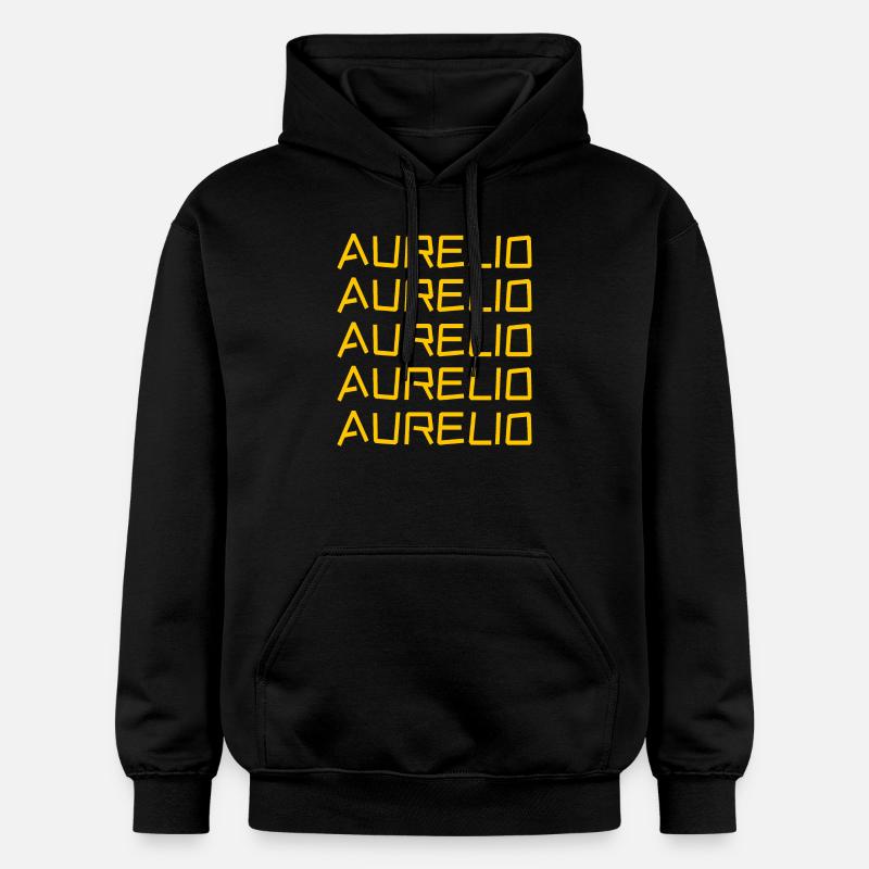 Aurelio - Sweat à capuche Softstyle® Gildan Unisexe - noir