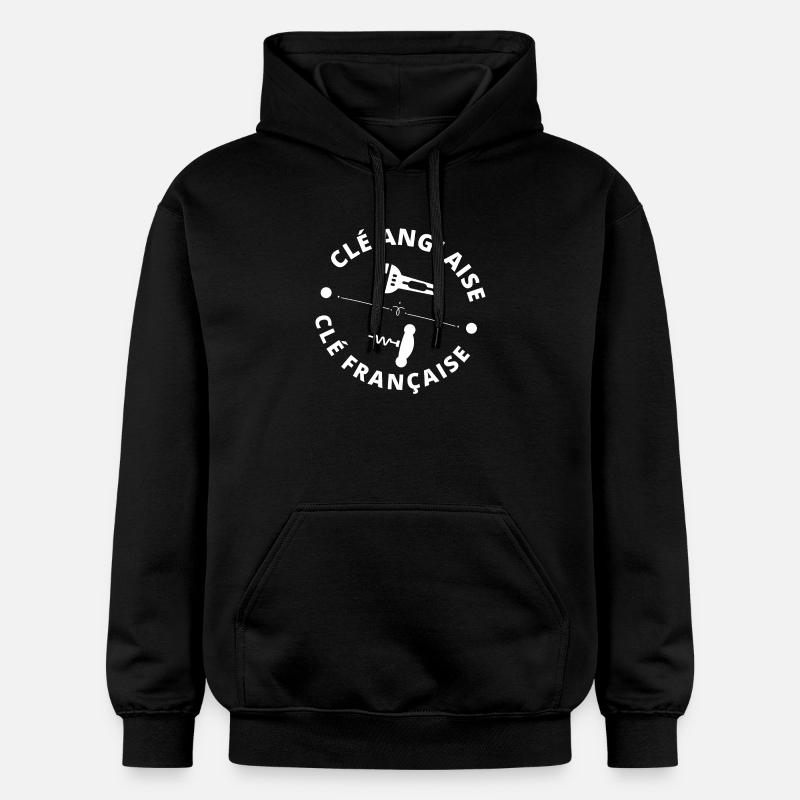 bricolage, bricoler, bricoleur - Sweat à capuche Softstyle® Gildan Unisexe - noir