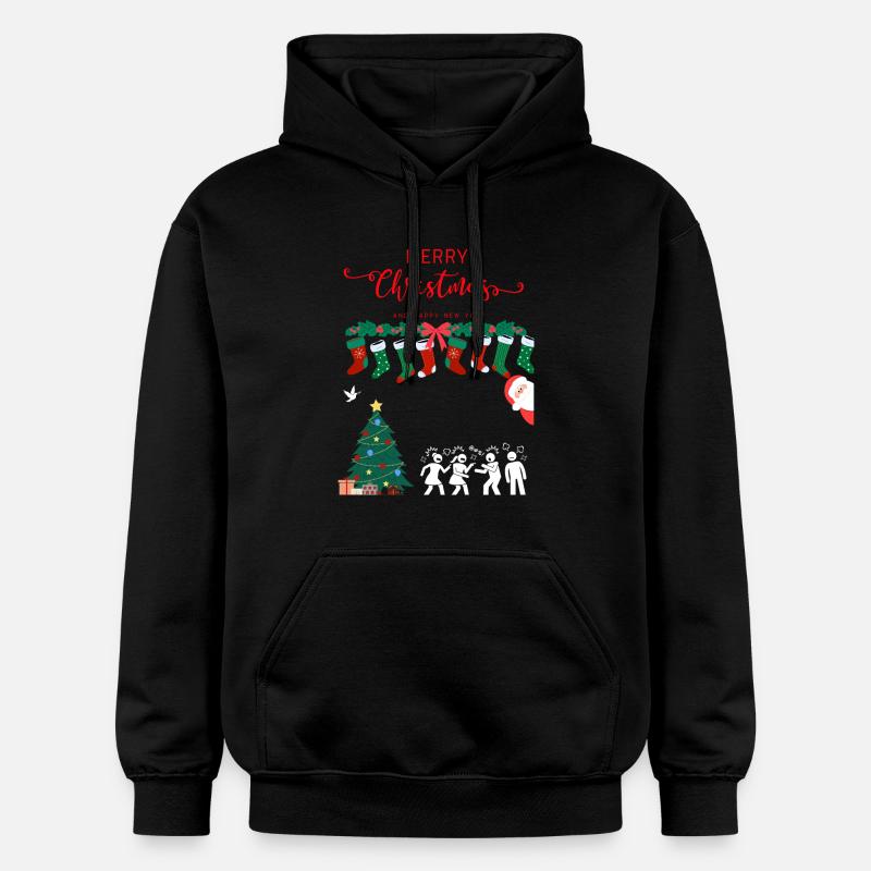 Joyeux Noël - Sweat à capuche Softstyle® Gildan Unisexe - noir