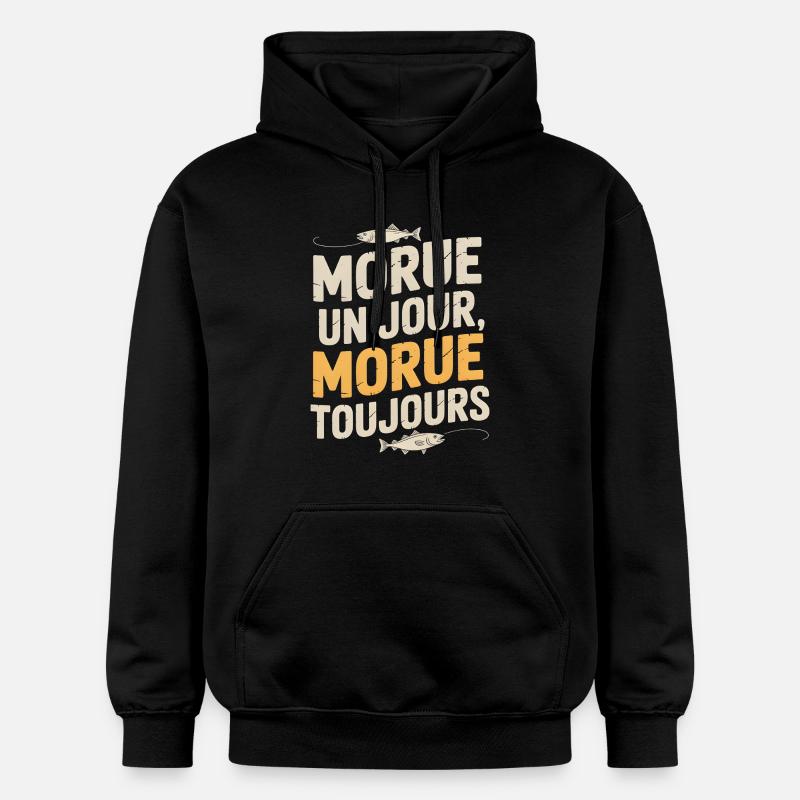 Once cod Cod - Gildan Unisex Softstyle® Midweight Hoodie - black