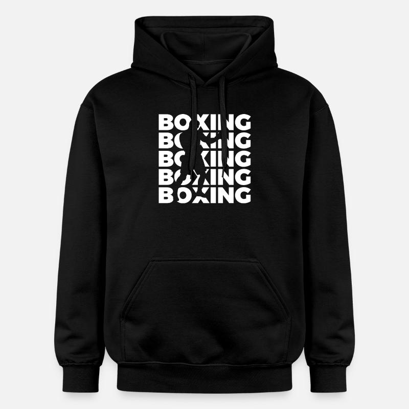 Boxe - Sweat à capuche Softstyle® Gildan Unisexe - noir