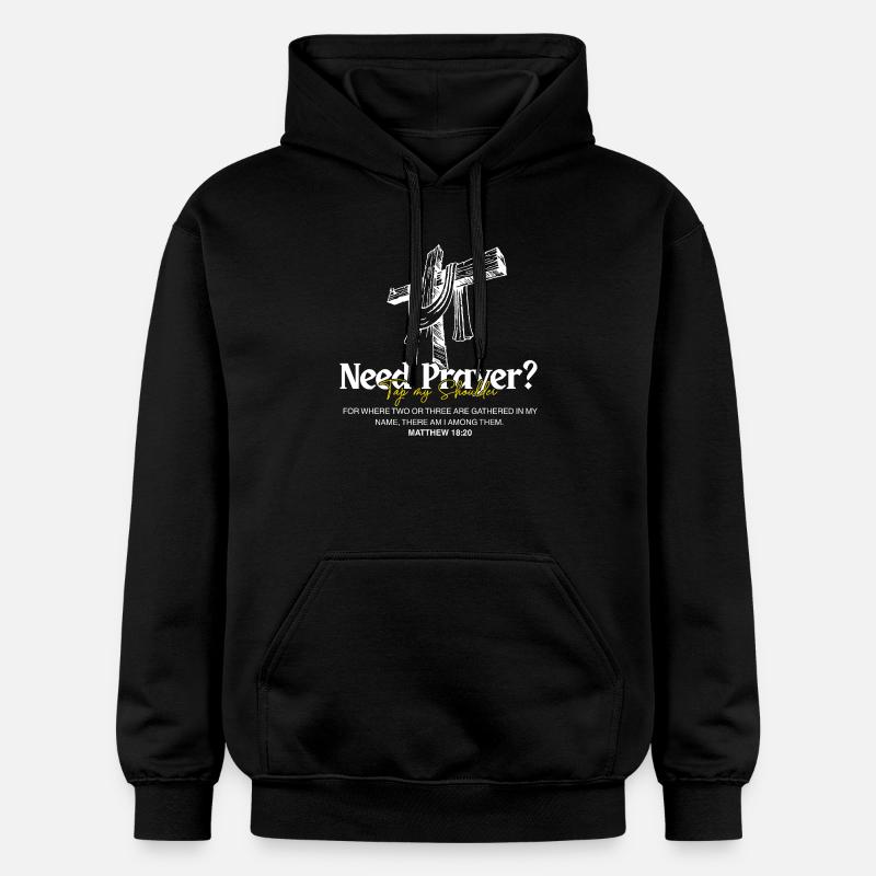 Croyant en Jésus - Sweat à capuche Softstyle® Gildan Unisexe - noir