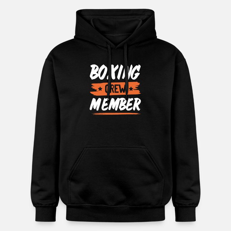Breakdance Crew - Gildan Unisex Softstyle® Midweight Hoodie - black