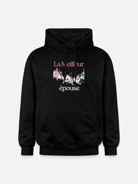 La Meilleur épouse - Sweat à capuche Softstyle® Gildan Unisexe - noir
