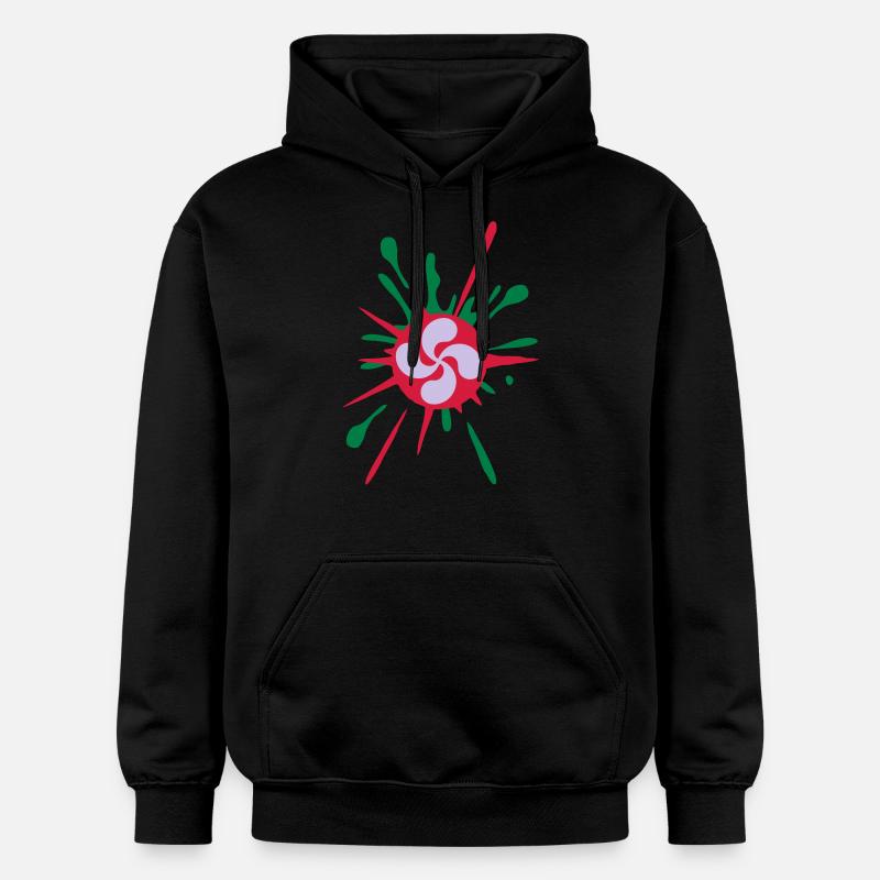 euskal design 4 - Sweat à capuche Softstyle® Gildan Unisexe - noir