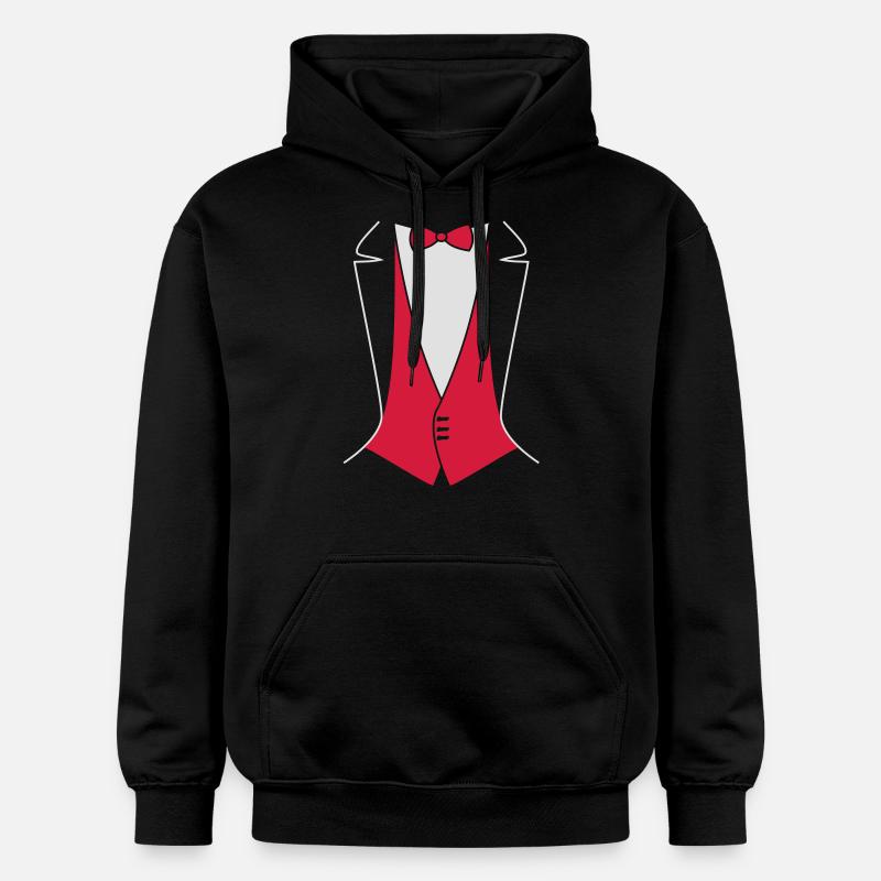Tails pour enterrement, mariage - Sweat à capuche Softstyle® Gildan Unisexe - noir
