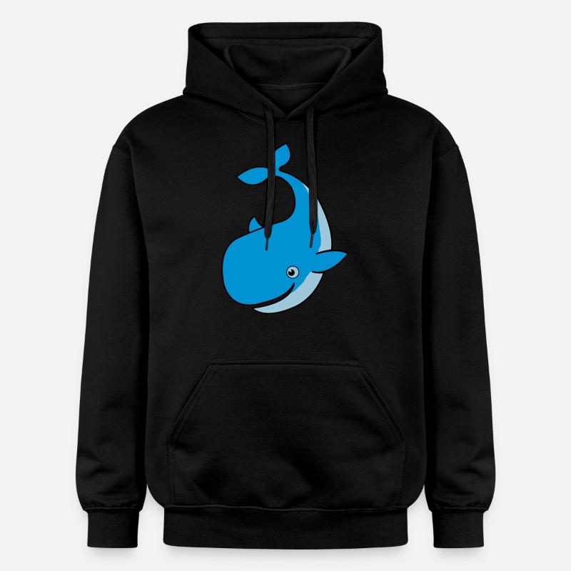 wal_02 - Sweat à capuche Softstyle® Gildan Unisexe - noir