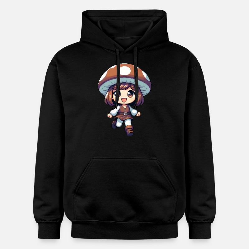 Phibus en cours d’exécution - Sweat à capuche Softstyle® Gildan Unisexe - noir