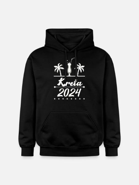 kreta 2024 - Gildan Unisex Softstyle® Midweight Hoodie - Schwarz