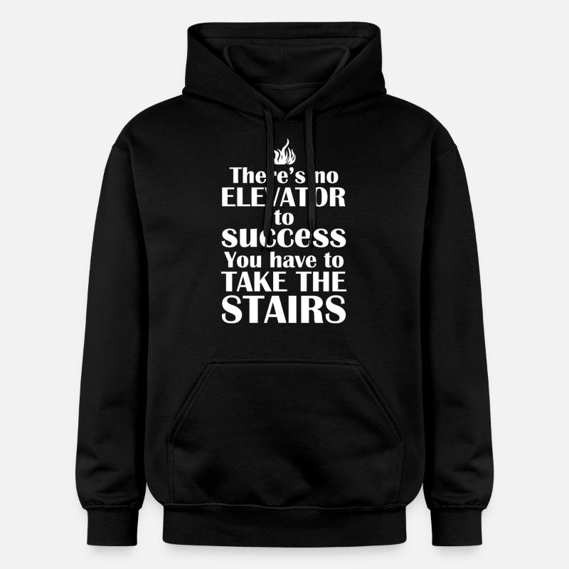 Motivation du succès - Sweat à capuche Softstyle® Gildan Unisexe - noir