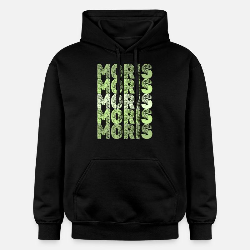 Moris als Moris - Gildan Unisex Softstyle® Midweight Hoodie - Schwarz