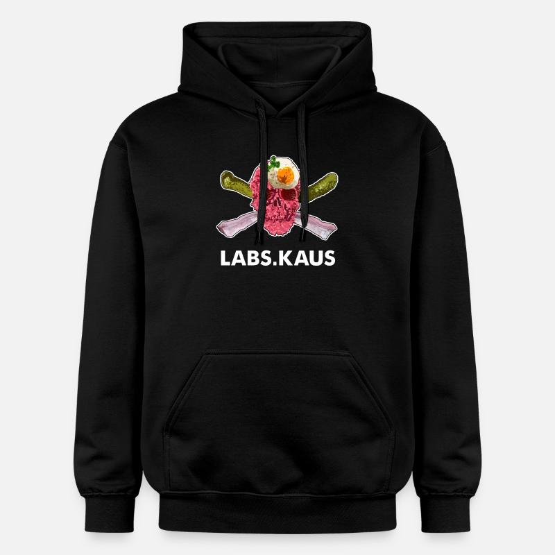 Labs.kaus - Gildan Unisex Softstyle® Midweight Hoodie - Schwarz