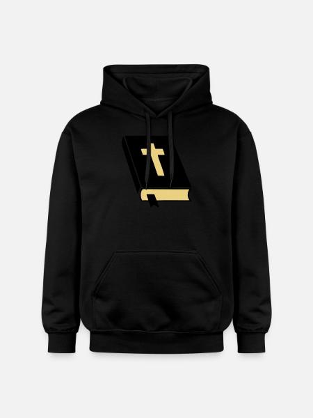 bibel_02 - Gildan Unisex Softstyle® Midweight Hoodie - Schwarz