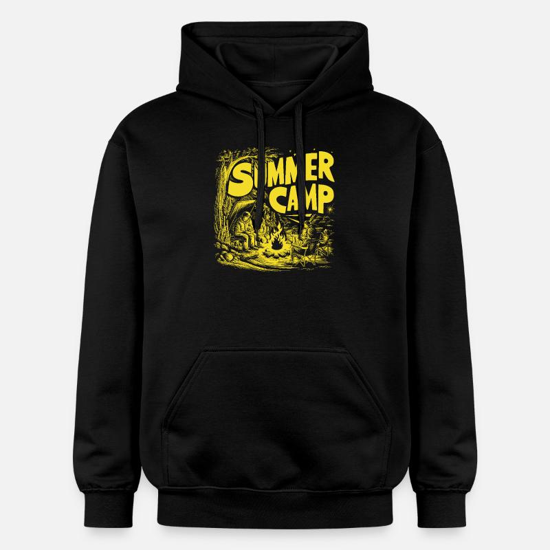 Colonie de vacances - Sweat à capuche Softstyle® Gildan Unisexe - noir