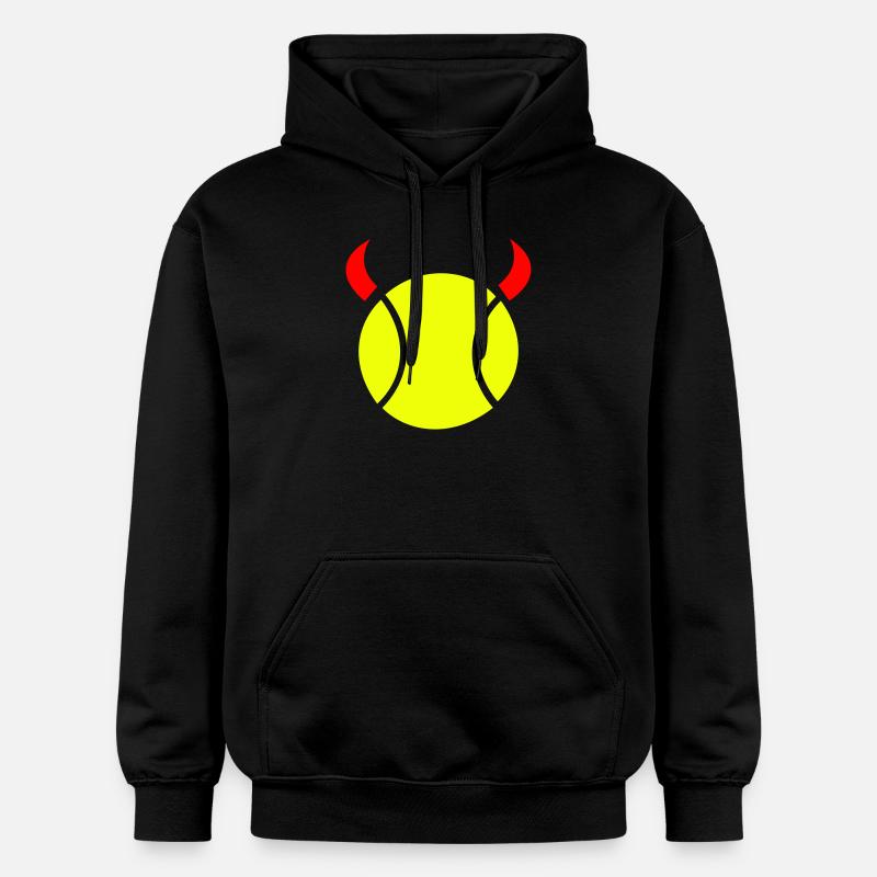 Tennis - Sweat à capuche Softstyle® Gildan Unisexe - noir