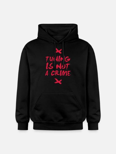 Tuning is not a crime - Gildan Unisex Softstyle® Midweight Hoodie - black
